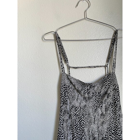 Free People Wild Child Mini Dress in Snake Print Size SMALL - Picture 2 of 7